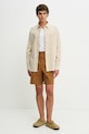 A.P.C. farmer rövidnadrág Short Norris COGBJ.H10186 barna SS25