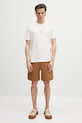 A.P.C. szorty jeansowe Short Norris COGBJ.H10186 brązowy