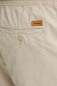 Timberland pantaloni scurți din bumbac TB0A2FD5EOH1 bej