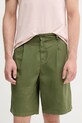 United Colors of Benetton szorty z elastanem zielony 462SU9011