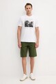 United Colors of Benetton pantaloni scurți 4HKQU9012 verde SS25