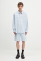 Paul Smith szorty bawełniane M1R.108S.P02630 niebieski