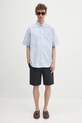 Paul Smith szorty bawełniane M1R.108S.P02630 granatowy