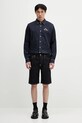 Traper kratke hlače Evisu Graffiti Daicock Printed Denim 2ESHTM5DS1142 mornarsko plava