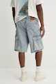 Oblečení Džínové šortky Levi's 478 BAGGY CARGO SHORTS 001GU modrá