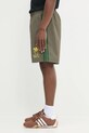 Šortky adidas Originals Braindead Short Braindead JN7149 zelená SS25