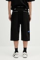 Ρούχα Σορτς Ader Error Apparel-Bottom BO01SSBT0102BK μαύρο