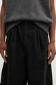 Τζιν σορτς Ader Error Apparel-Bottom μαύρο BO01SSJE0201BK