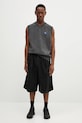 Ader Error denim shorts Apparel-Bottom BO01SSJE0201BK black