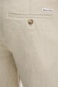 Marc O'Polo pantaloncini in lino beige M24003915000