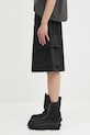 Джинсовые шорты JW Anderson Cargo DT0108.PG1595.999 чёрный SS25