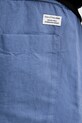 Marc O'Polo pantaloncini in lino blu 5000006590