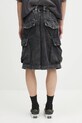 Clothing Maison MIHARA YASUHIRO cotton shorts Amateur Sewn Cargo Shorts A14PT054 black