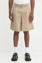 adidas Originals szorty bawełniane Bermuda Short tkanina beżowy KB5585