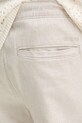 Hollister Co. pantaloni scurți din amestec de in KI328.5167.178 bej