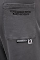 Βαμβακερό σορτσάκι AAPE Now Sweat γκρί AAPSPMB678XXO