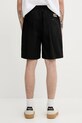 Abbigliamento A Bathing Ape pantaloncini in cotone One Point Ctn Twill Relaxed Fit 1L30153301 nero