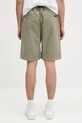 Odzież Gramicci szorty bawełniane G-Short Pigment Dyed G4SM.P123 zielony