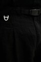 Σορτς από λινό Undercover Pants μαύρο UC1E4518