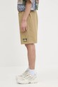 Human Made szorty HM29PT022 beżowy SS25
