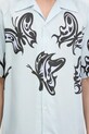 Košeľa Needles x Kae Tanaka S/S One-Up modrá QV432