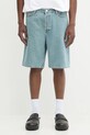 Samsoe Samsoe pantaloncini di jeans SAEDDIE denim blu M25200010