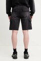 Îmbrăcăminte 1017 ALYX 9SM pantaloni scurți din bumbac Fleece garment dye cargo AAMSO0084FA01 negru