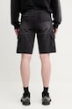 Clothing 1017 ALYX 9SM cotton shorts Fleece garment dye cargo AAMSO0084FA01 black