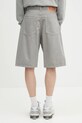 Odzież A Bathing Ape szorty bawełniane Shark garment dye 1L30151001 szary