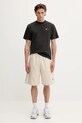 Human Made cotton shorts Woven HM29PT021 beige