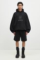VETEMENTS shorts Embroidered Logo UA66SS610B black
