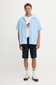 Σορτς adidas Originals Adibreak Shorts JM6691 μπλε SS25