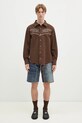 Andersson Bell szorty jeansowe Denim Trompe L`Oeil Double Knee apa786u