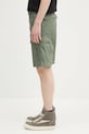 Carhartt WIP cotton shorts Aviation Short I028245.1YF02 green SS25