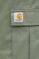 Carhartt WIP szorty bawełniane Aviation Short zielony I028245.1YF02