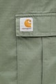 Carhartt WIP cotton shorts Aviation Short green I028245.1YF02