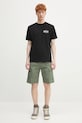 Carhartt WIP cotton shorts Aviation Short I028245.1YF02 green