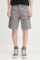 Pamučne kratke hlače Carhartt WIP Aviation Short pamuk siva I028245.2LR02