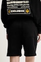 Barrow pantaloni scurți din bumbac S5BWUABE064 negru