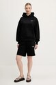 Barrow pantaloni scurti din bumbac S5BWUABE082 negru