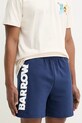 Barrow pantaloni scurti din bumbac S5BWUABE089 bleumarin SS25