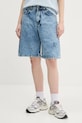 Îmbrăcăminte Inbetweeners pantaloni scurți jeans S5TWUABE008 albastru