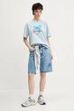Inbetweeners pantaloni scurți jeans S5TWUABE008 albastru