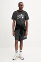 Inbetweeners pantaloni scurți din bumbac negru S5TWUABE018