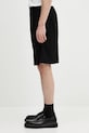 Odzież Aries szorty Ancient Column Luxe Shorts AR3080103 czarny