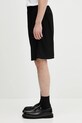 Odzież Aries szorty Ancient Column Luxe Shorts AR3080103 czarny