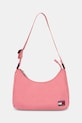 Torba Tommy Jeans bez uzorka roza AW0AW16958