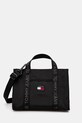 Tommy Jeans geantă nu incape in A4 negru AW0AW17356