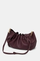 Accesorii Yuzefi geantă de piele SCALLOP CLUTCH YUZRS25.HB.SCC.L049 burgundia