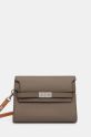 Tory Burch poseta de piele Lee Radziwill uni maro 158723.250